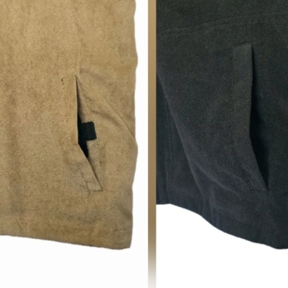 Weatherproof Vintage Men's Reversible Black Brown Large Casual Outdoor Vest - Picture 10 of 12